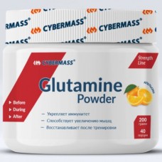 Glutamine powder, 200g (Апельсин)