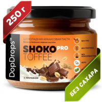 Паста ореховая "Shoko Pro Toffee", 250г