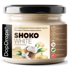 Паста ореховая “Shoko White Coconut Butter”, 250г