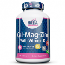 Calcium Magnesium & Zinc with Vitamin D, 90tabs
