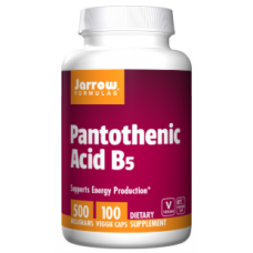 Pantothenic Acid B5, 500 mg, 100 Capsules