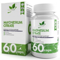Magnesium Citrate, 60 caps