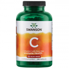 Vitamin C 500 with Rose Hips, 250 caps
