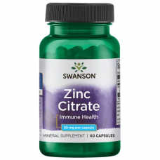 Zinc Citrate 30 mg, 60 caps 